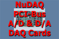 ADLINK PCI-Bus A/D & D/A DAQ Cards