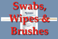 Swabs, Wipes & Brushes