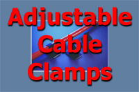Adjustable Cable Clamps