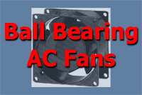 Ball Bearing AC Fans
