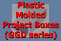 Plastic Molded Project Boxes (GGD series)