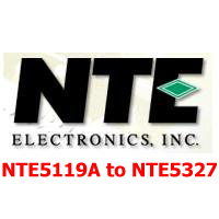 NTE5119A to NTE5327