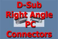 D-Sub Right Angle PC Connectors