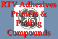GE RTV Adhesives, Primers & Potting Compounds