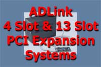 ADLink 4 Slot & 13 Slot PCI Expansion Systems