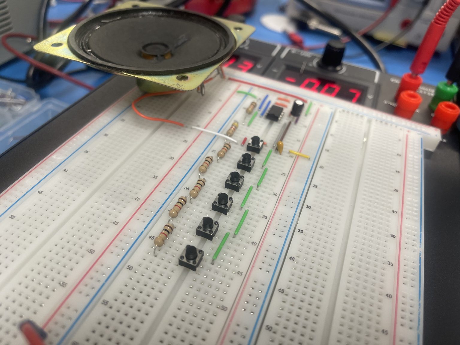 Build an Electric Piano Circuit on PBB-272B | Simply Smarter Circuitry Blog