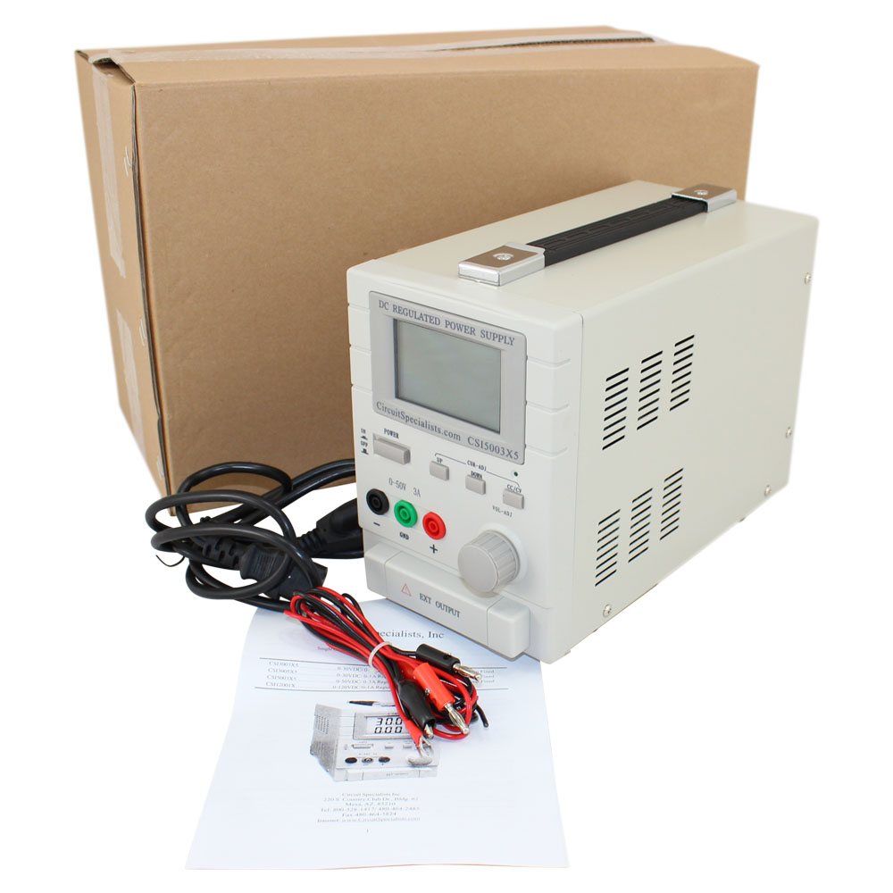 0 50VDC 0 3A 5VDC 1A Dual Output Bench Power Supply