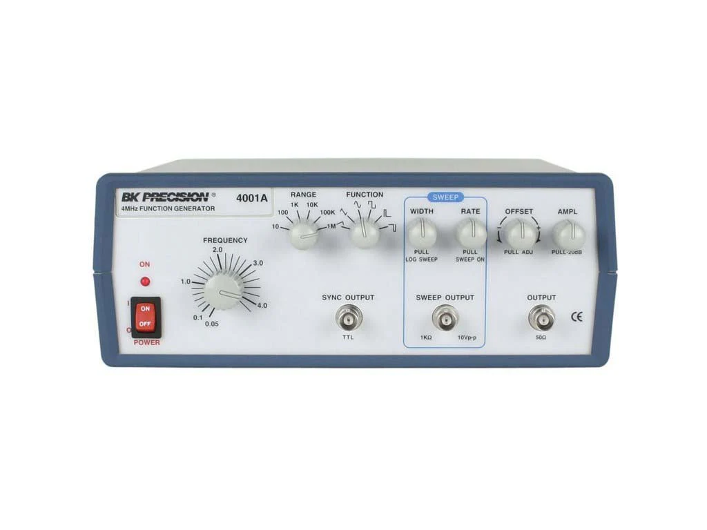 BK PRECISION 4 MHZ FUNCTION/SWEEP GENERATOR MODEL 4001A