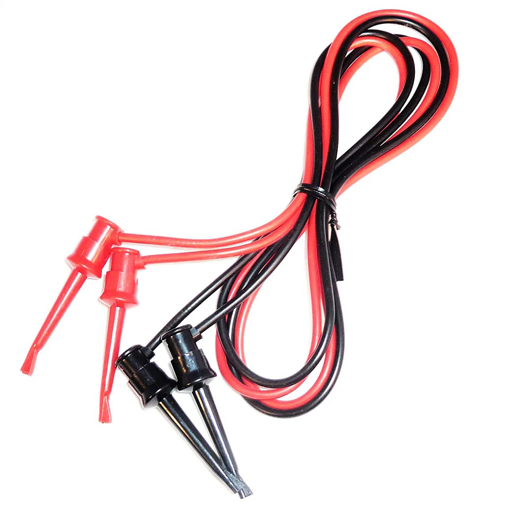 RSR TEST LEADS - IC HOOK TO IC HOOK TEST LEAD SET