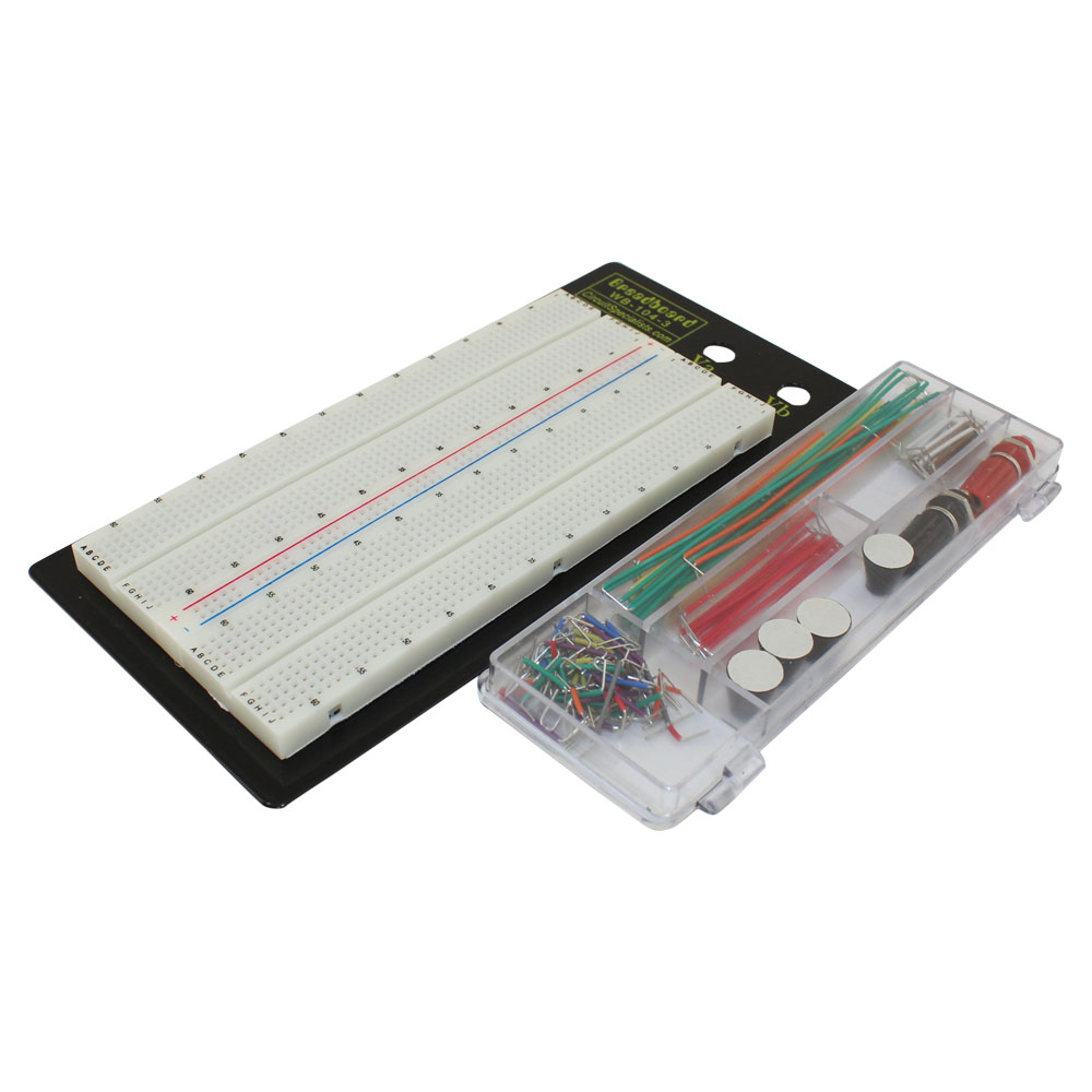 Wb 104 3j Solderless Breadboard With Jumpers 9734