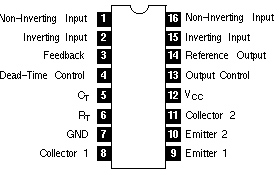 IC-PWM CONTROL CKT (NTE1729)