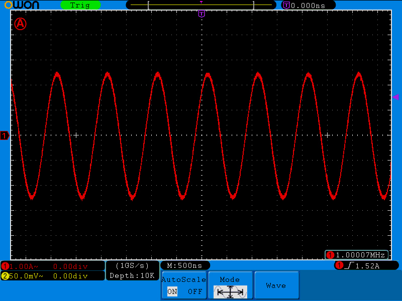 OWON SDS7102E-V 100MHz 2Ch Digital Oscilloscope with VGA