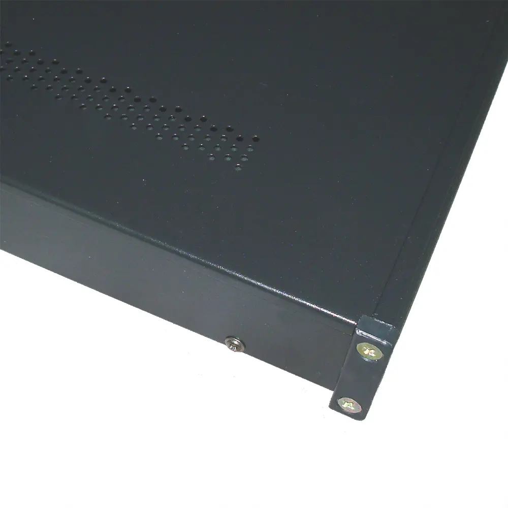 19 Rack Mount Steel Chassis, 1U Height and 300mm Deep