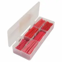 RED, 2.5", 158PCS SHRINK W BOX