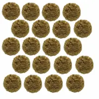 20-PACK OF BRASS SOLDER TIP CLEANING WIRE SPONGE