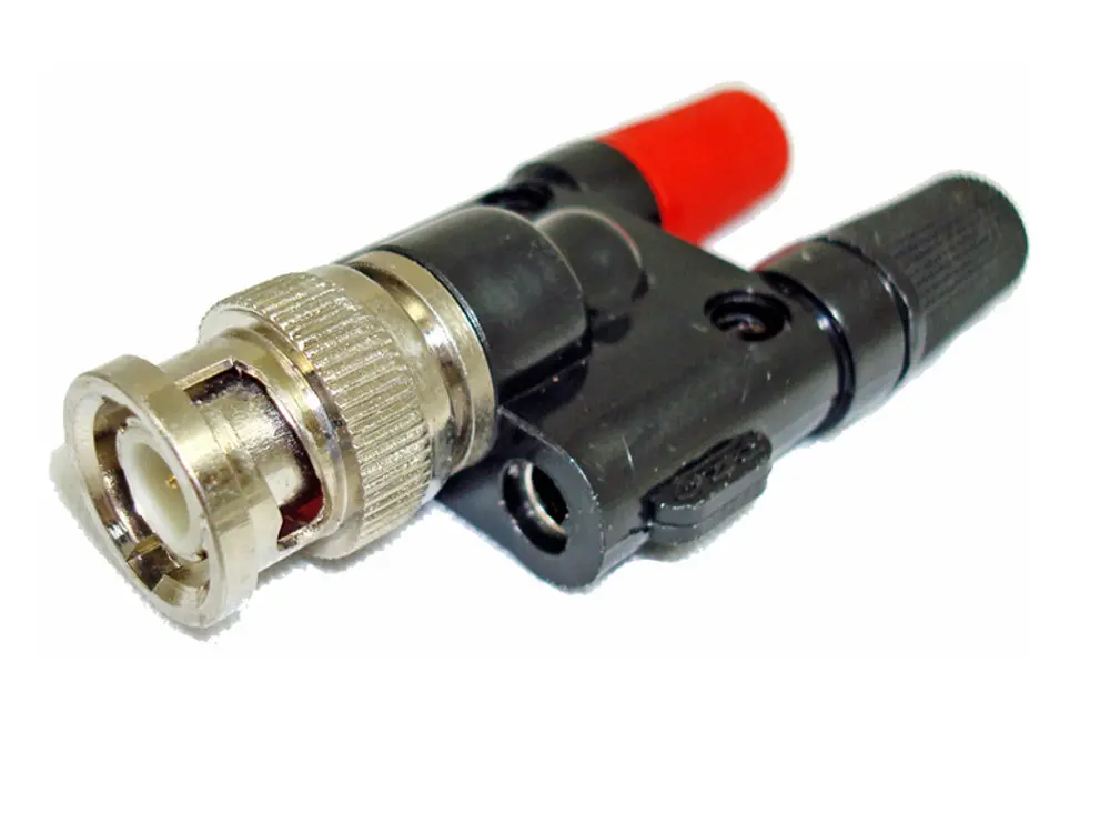 Banana Binding Post Jack to 50 Ohm BNC Male Adapter