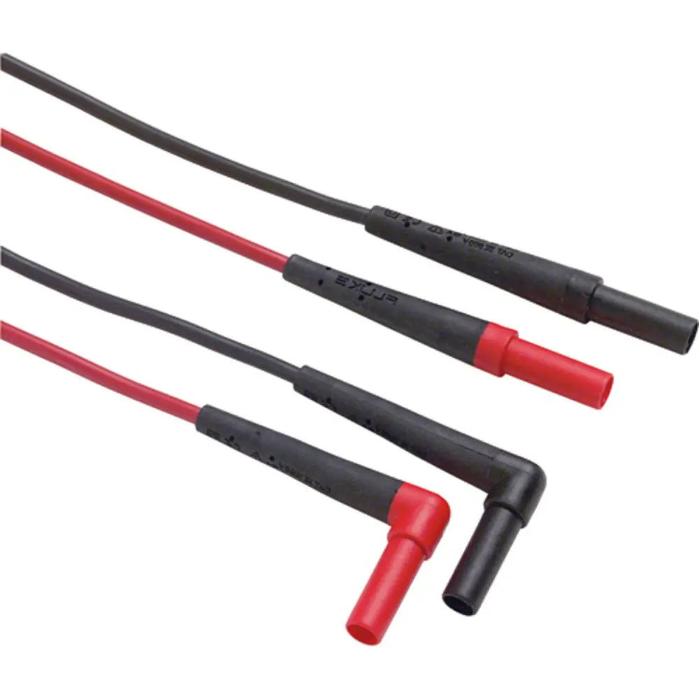 TL1550B Test Leads with Alligator Clips (Red, Black, Green)